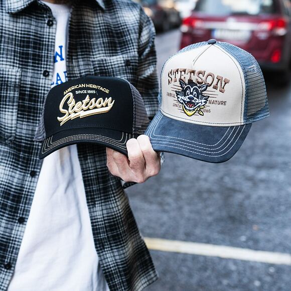 Kšiltovka Stetson - Trucker Cap American Heritage Classic - 1