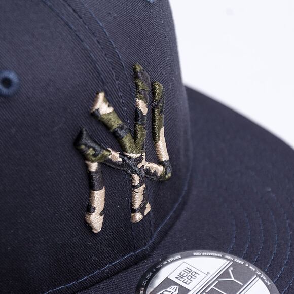 Kšiltovka New Era 9FIFTY MLB Camo Infill New York Yankees Snapback Navy