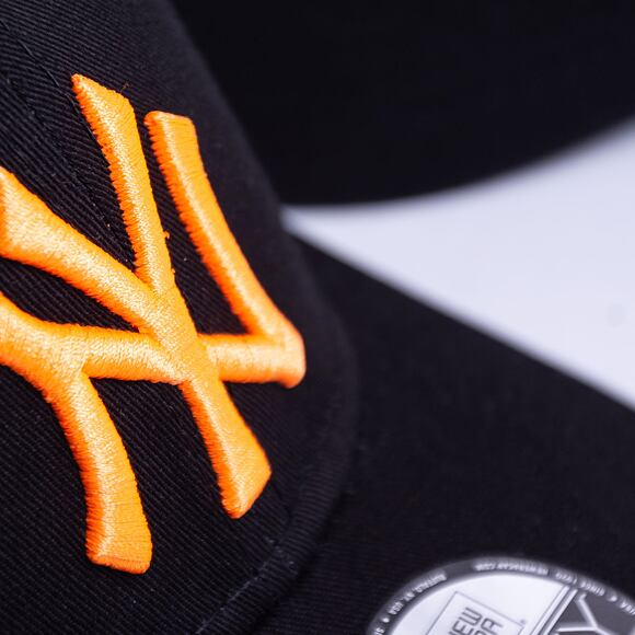 Dětská kšiltovka New Era 9FORTY Kids MLB Neon Pack New York Yankees Strapback Black