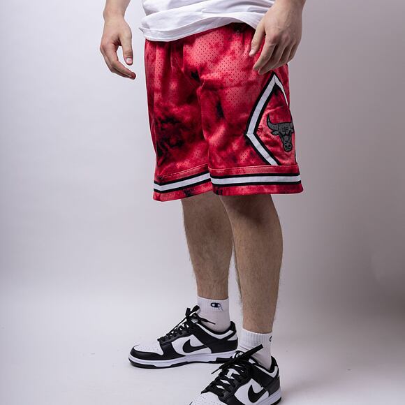 Kraťasy Mitchell & Ness Chicago Bulls Galaxy Swingman Shorts Red