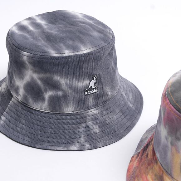 Klobouk Kangol Tie Dye Bucket Smoke