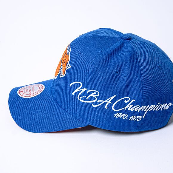 Kšiltovka Mitchell & Ness Champ Wrap Pro Snapback New York Knicks Blue