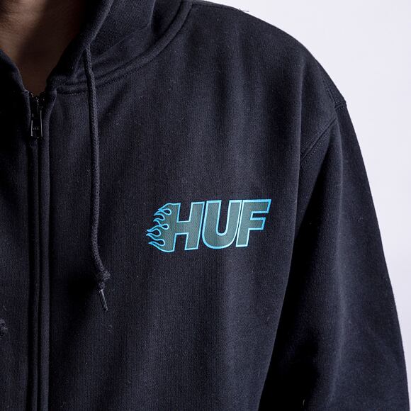Mikina HUF Enforcer Hoodie Black