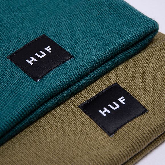 Kulich HUF Essentials Box Logo Beanie olive