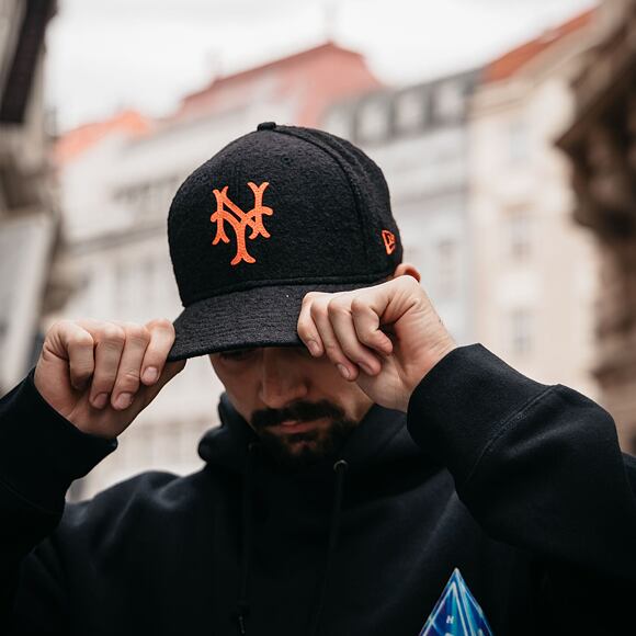 Kšiltovka New Era 59FIFTY MLB Wool New York Giants Black