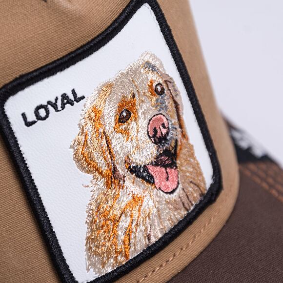 Kšiltovka Goorin Bros The Loyal Dog Trucker Brown