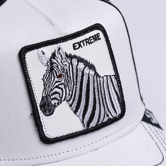 Dětská kšiltovka Goorin - Little Stripe Trucker - White