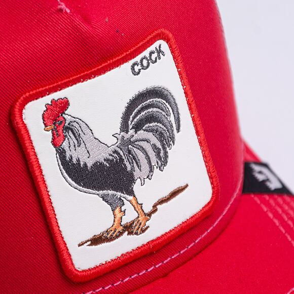 Kšiltovka Goorin Bros The Cock Trucker Red