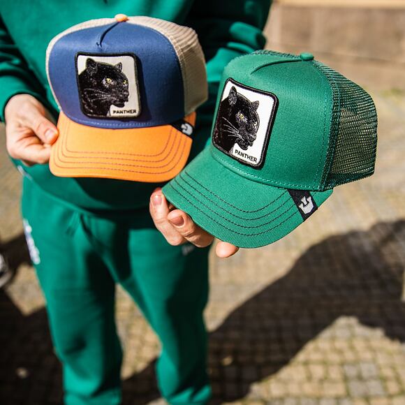 Kšiltovka Goorin - The Panther Trucker - Green