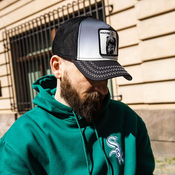 Kšiltovka Goorin - Back off Buzzard Trucker - Black