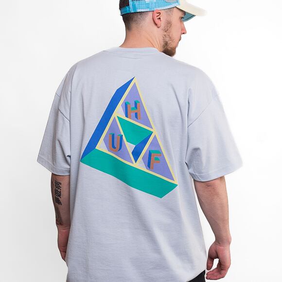 Triko HUF Based Triple Triangle T-Shirt Sky