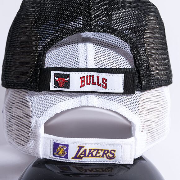 Kšiltovka New Era 9FORTY Trucker NBA Home Field Los Angeles Lakers White / Yellow