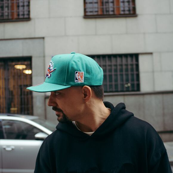 Kšiltovka Mitchell & Ness NBA Desert Green Snapback Hwc Toronto Raptors Teal