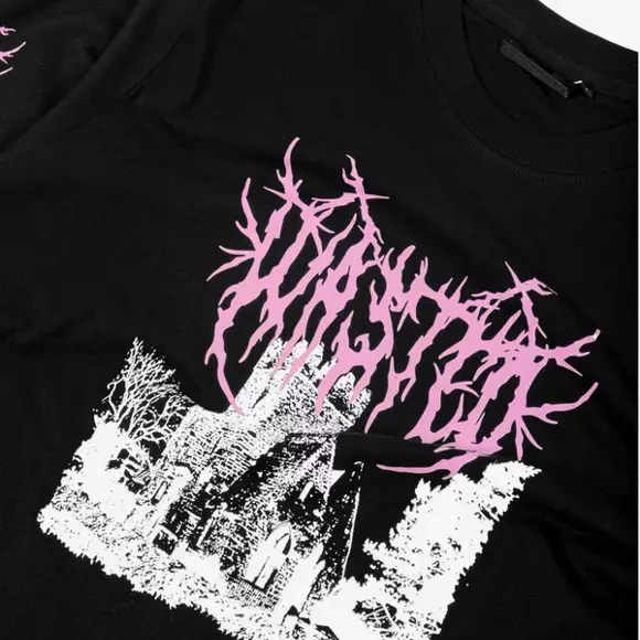 Triko s dlouhým rukávem Wasted Paris Longsleeve Isolated - Black