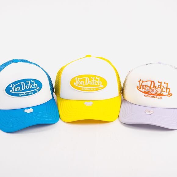 Kšiltovka Von Dutch Trucker Tampa Foam White/Blue