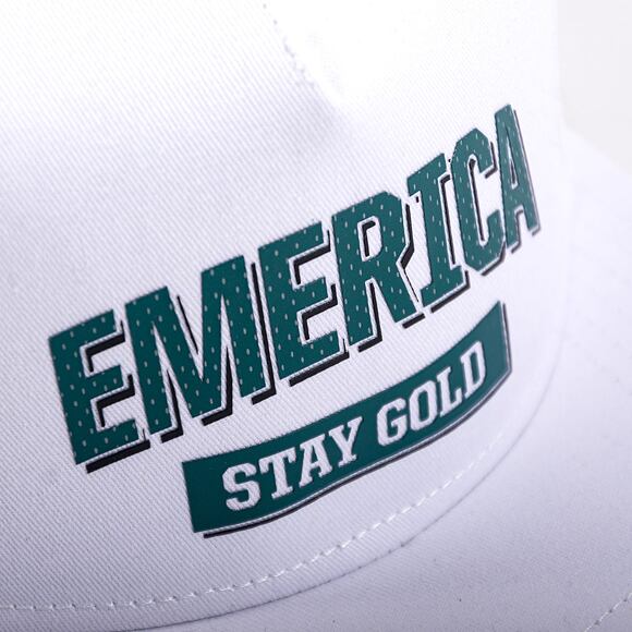 Kšiltovka Emerica Team Stay Gold Snapback White