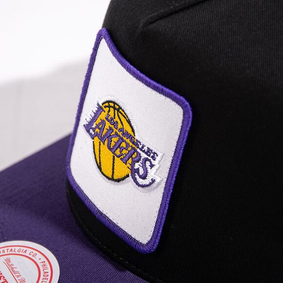 Kšiltovka Mitchell & Ness Nba Truck It Trucker Lakers Black