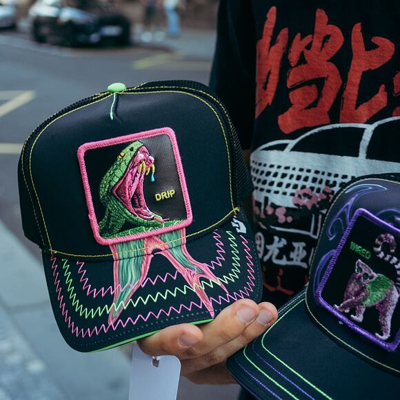 Kšiltovka Goorin - 'Drip Pack' - Www.iiired - Black / Purple