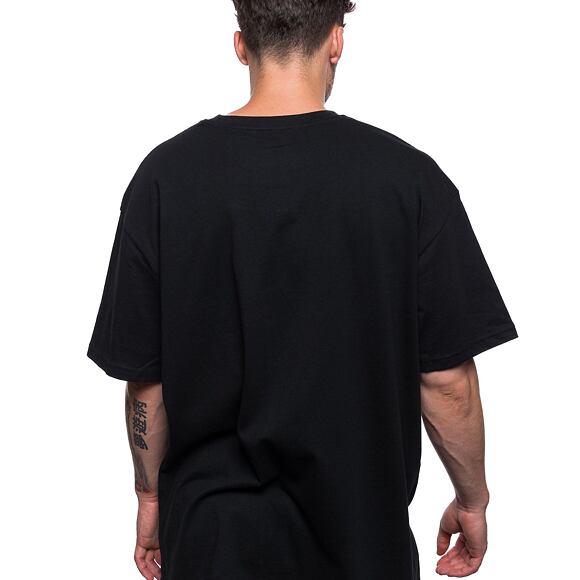 Triko Urban Classics Pop Smoke Faith Oversize Tee Black