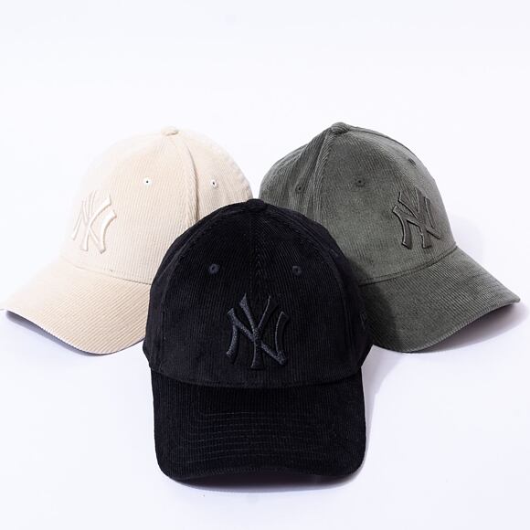 Kšiltovka New Era 9FORTY MLB Cord Los Angeles Dodgers Stone