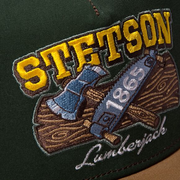 Kšiltovka Stetson - Trucker Cap Lumberjack - 75