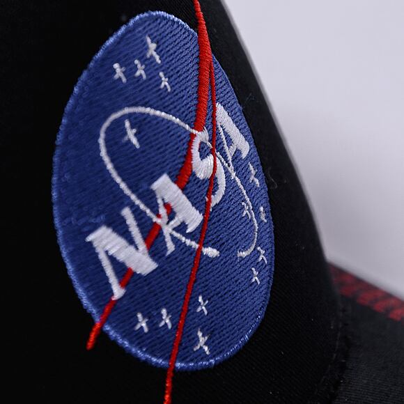 Kšiltovka Capslab NASA A-Frame Black