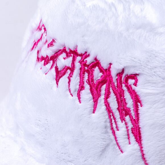 Kšiltovka Reflection Luxury Fuzzy Trucker Angel White / Pink