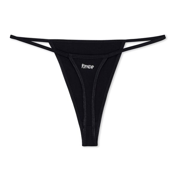 Tanga Rip N Dip Sprinkles Thong (Black)