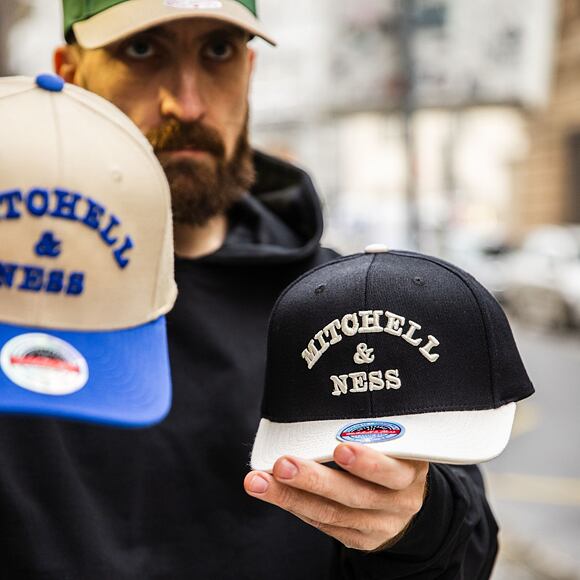 Kšiltovka Mitchell & Ness Vntg Thread Stretch Snapback Branded Branded Black