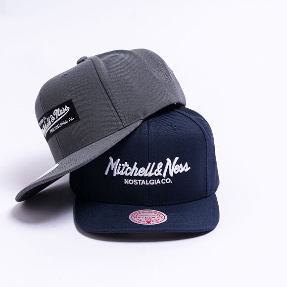 Kšiltovka Mitchell & Ness Classic Script Navy