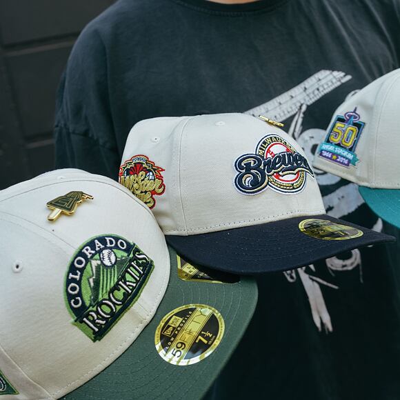 Kšiltovka New Era 59FIFTY Low Profile "Melted Cream" Pin - Baltimore Orioles - Cream