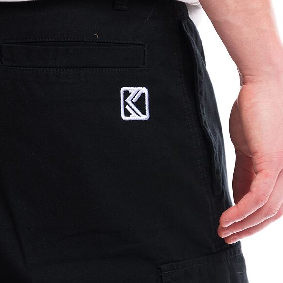 Kraťasy Karl Kani Retro Washed Cargo Shorts black