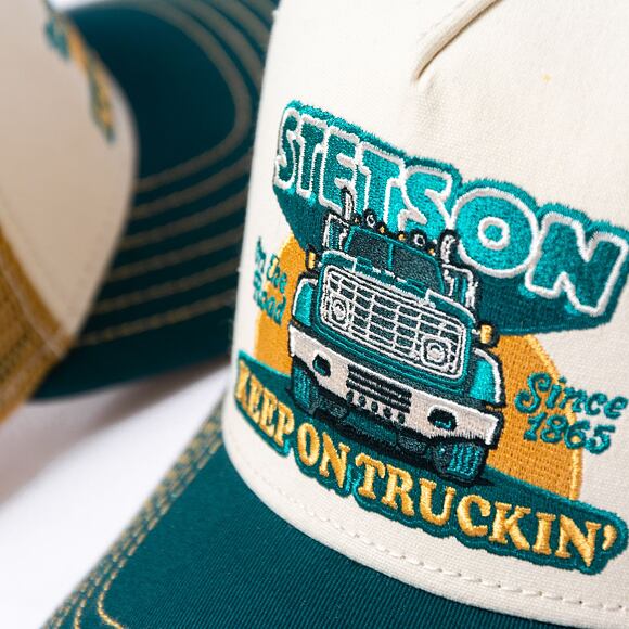 Kšiltovka Stetson - Trucker Cap Keep On Trucking - 47