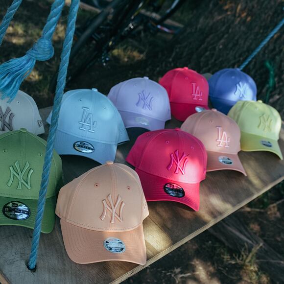 Kšiltovka New Era 9FORTY MLB League Essential New York Yankees - Blush Pink