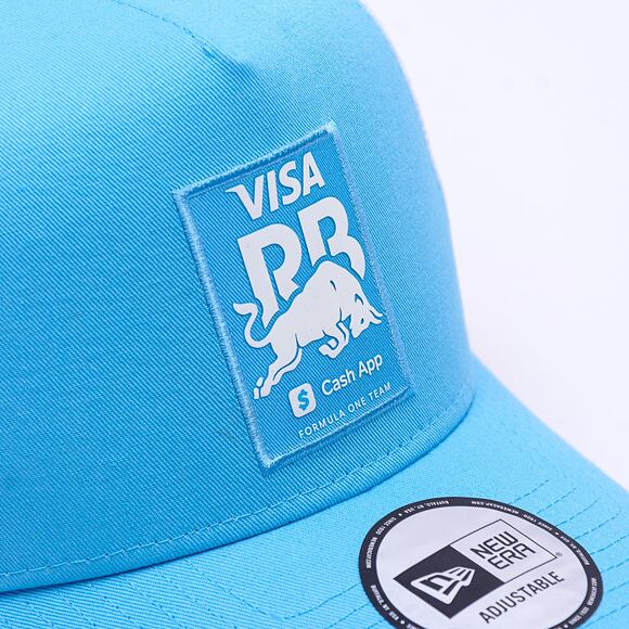 Kšiltovka New Era - Seasonal 9FORTY Trucker - Visa Cash App Racing - Bright Blue