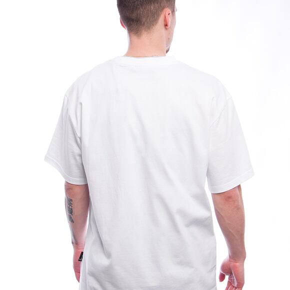 Triko Karl Kani - Woven Signature Airbrush Amor Tee - white/pink