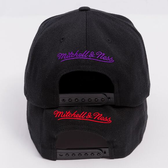 Kšiltovka Mitchell & Ness - Branded Pinscript Classic Red - Black/Purple