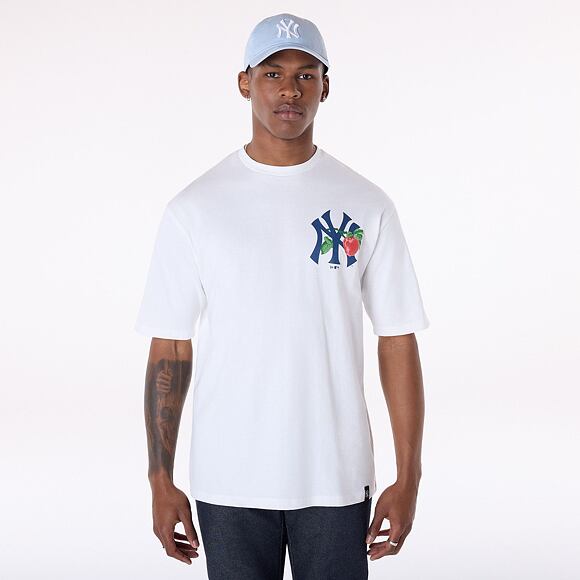 Triko New Era - MLB Fruit Graphic - NY Yankees - Off White