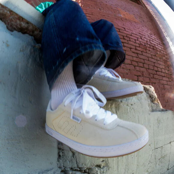 Boty boty ETNIES Scam WHITE/WHITE