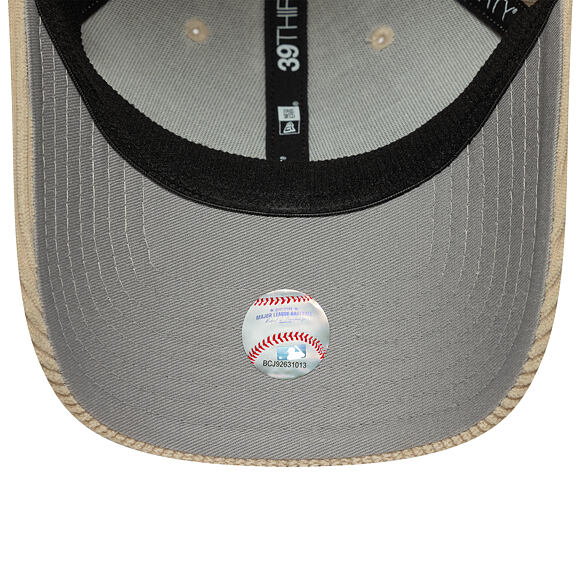 Kšiltovka New Era - MLB Seasonal Cord 39THIRTY - LA Dodgers - Cream