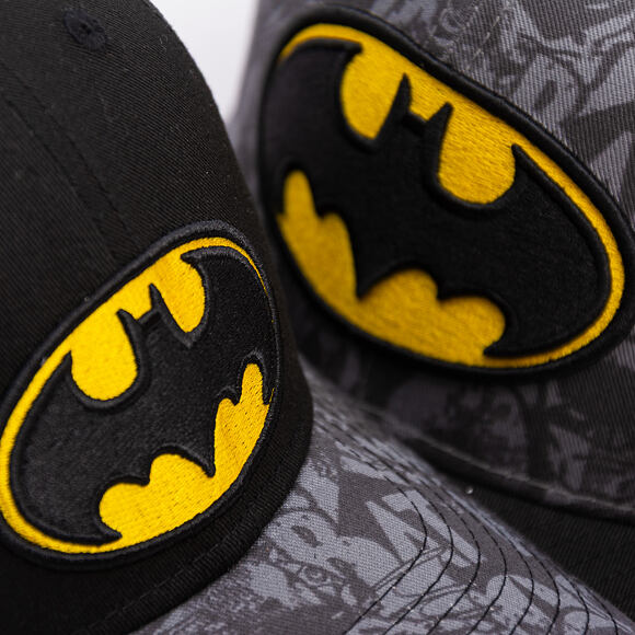 Dětská Kšiltovka New Era - Seasonal Batman 9FORTY - Black
