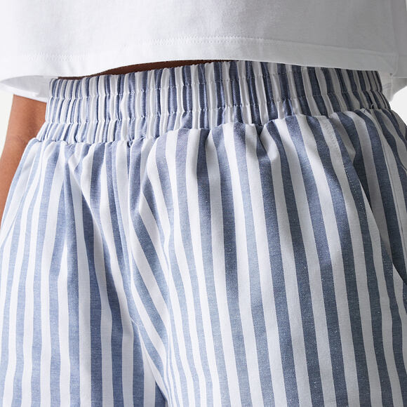 Dámské Kraťasy New Era - MLB Striped Shorts - NY Yankees - Muted Indigo