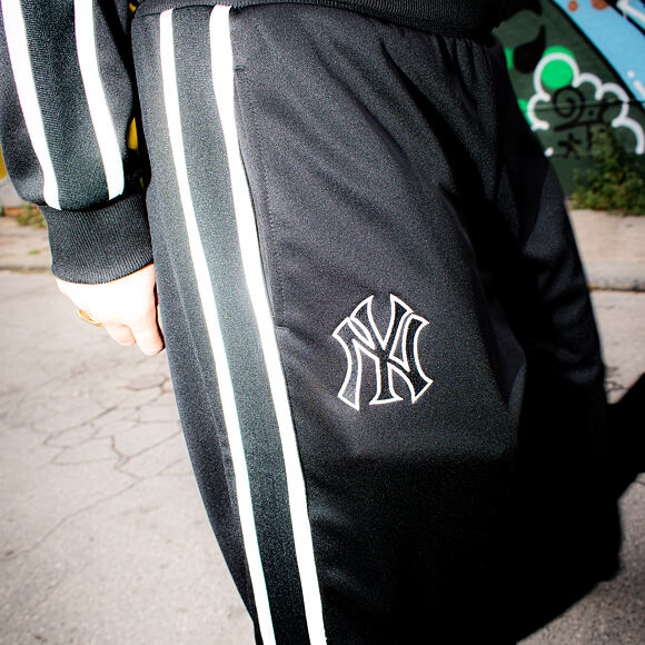 Dámské Kalhoty New Era - MLB Midi Logo Track Pants - NY Yankees - Black