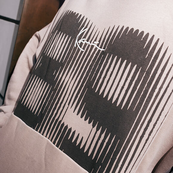 Mikina Karl Kani - Signature 89 Boxy Os Hoodie Brown