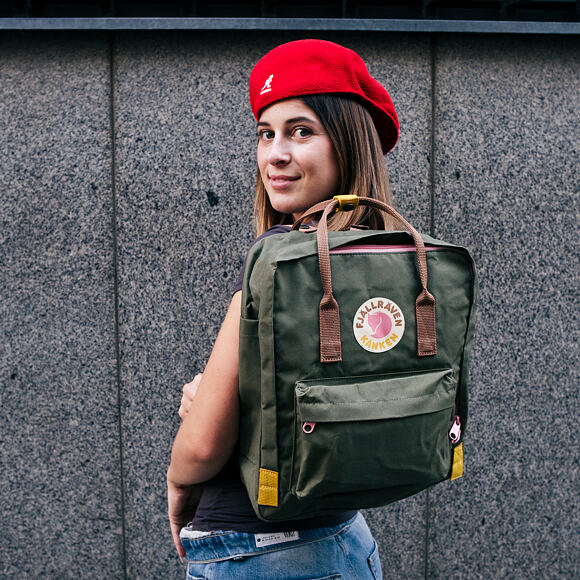 Batoh Fjällräven - Kånken Koncept - Green-Khaki Dust