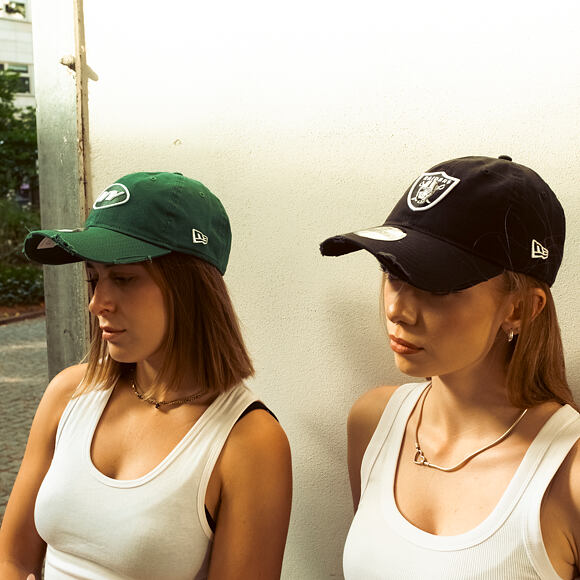 Kšiltovka New Era - NFL Wash & Distressed 9TWENTY - NY Jets - Emerald Green