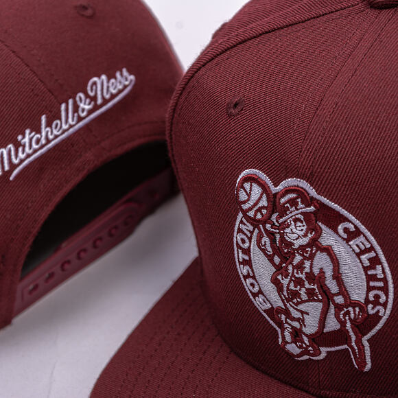 Kšiltovka Mitchell & Ness - NBA Fashion Basic Snapback - Boston Celtics - Dark Purple