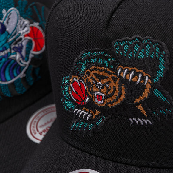Kšiltovka Mitchell & Ness - NBA Tilted Pro Snapback Hwc - Vancouver Grizzlies - Black
