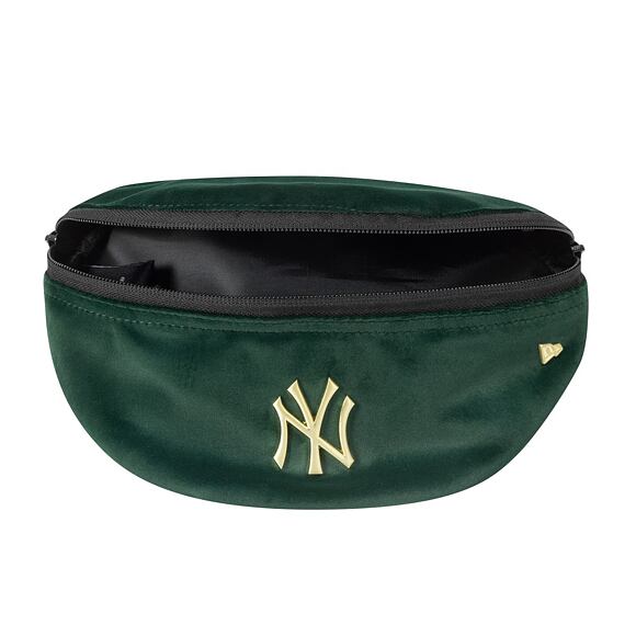 Ledvinka New Era - MLB Velour Pin Waist Bag - NY Yankees - Dark Green