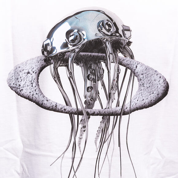 Triko Oakley - Futurescape Iced Jelly Tee - White
